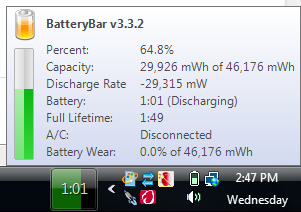 batterybar windows 10